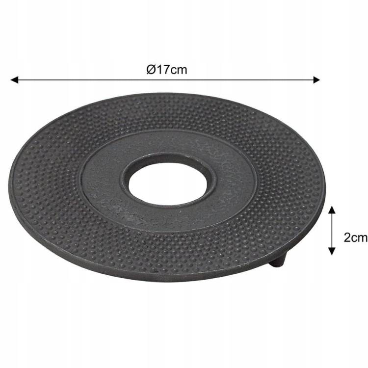 Podstawka żeliwna do podgrzewaczy, czajników, garnków KINGHOFF KH-1848