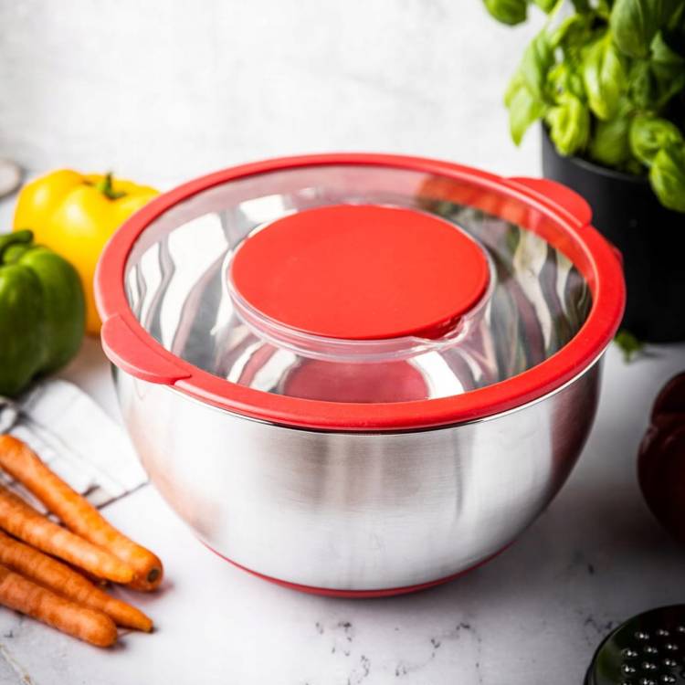 Miska kuchenna wielofunkcyjna tarka do warzyw 24cm 5L 5ele KINGHOFF KH-1889