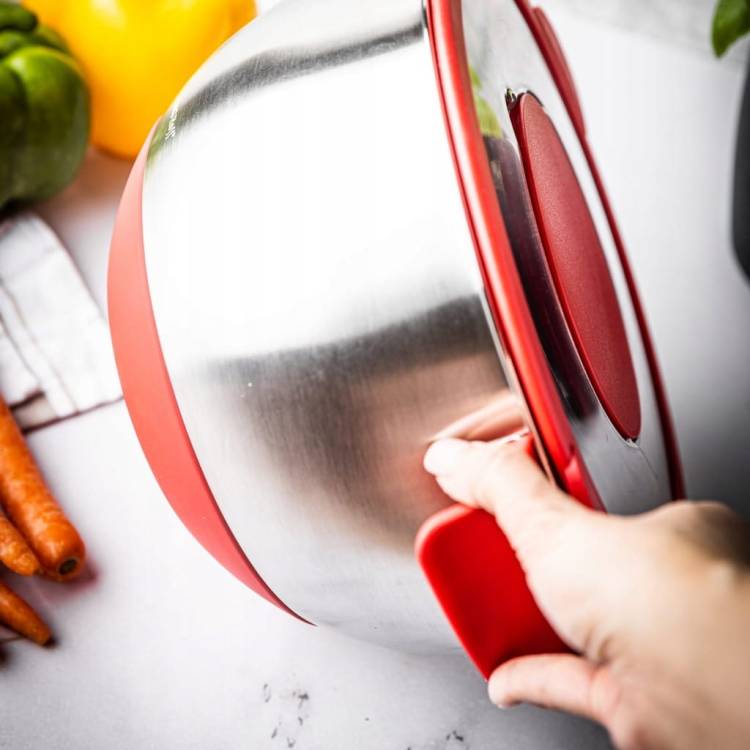 Miska kuchenna wielofunkcyjna tarka do warzyw 24cm 5L 5ele KINGHOFF KH-1889