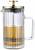 Zaparzacz do kawy herbaty szklany 1litr French Press złoty KLAUSBERG KB7760