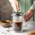 Zaparzacz do kawy herbaty szklany 0,6 L French Press Srebrny KLAUSBERG 7757
