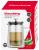 Srebrny Zaparzacz do kawy herbaty szklany 0,6 L French Press KLAUSBERG 7763