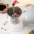 Srebrny Zaparzacz do kawy herbaty szklany 0,6 L French Press KLAUSBERG 7763
