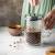 Srebrny Zaparzacz do kawy herbaty szklany 1 Lit French Press KLAUSBERG 7764