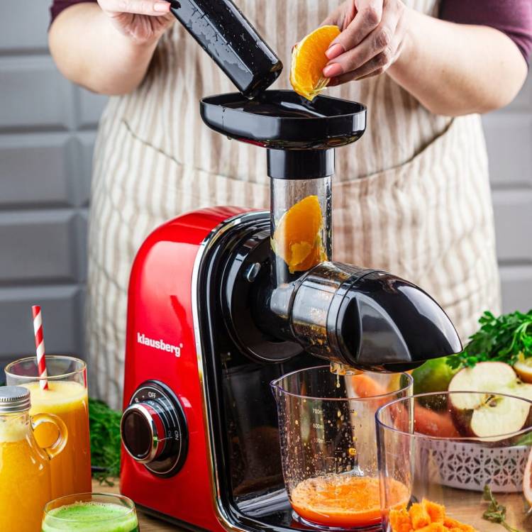 Sokowirówka Wolnoobrotowa 150W Sok warzyw owoców COLD PRESS KLAUSBERG 7870