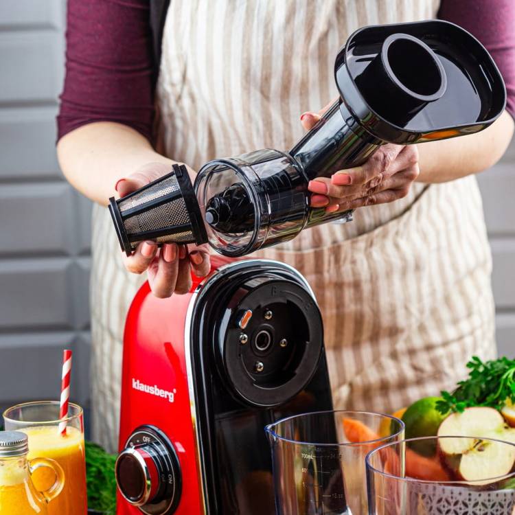 Sokowirówka Wolnoobrotowa 150W Sok warzyw owoców COLD PRESS KLAUSBERG 7870