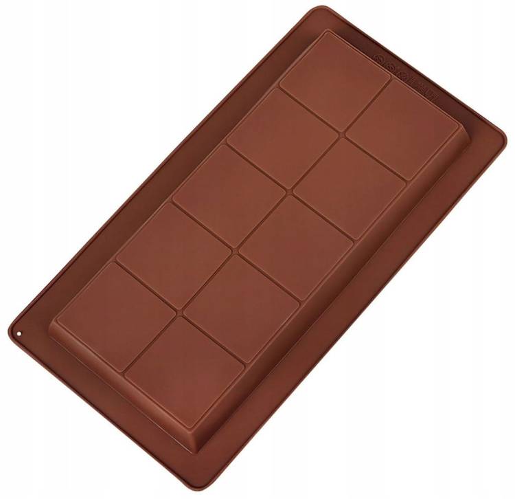 Foremka silikonowa do Dubajskiej czekolady KINGHoff 10 kostek 25x13.5 cm