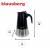 Kawiarka Klausberg KB7845 stalowa do indukcji Gaz espresso 6 filiżanek Kawy
