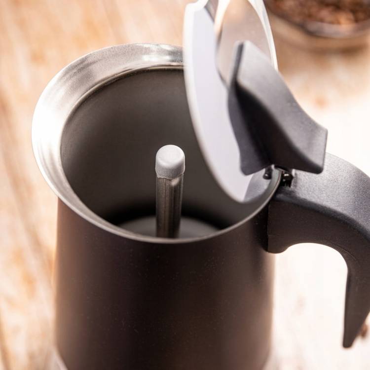 Kawiarka Klausberg KB-7847 stalowa indukcja Gaz espresso 12 filiżanek Kawy