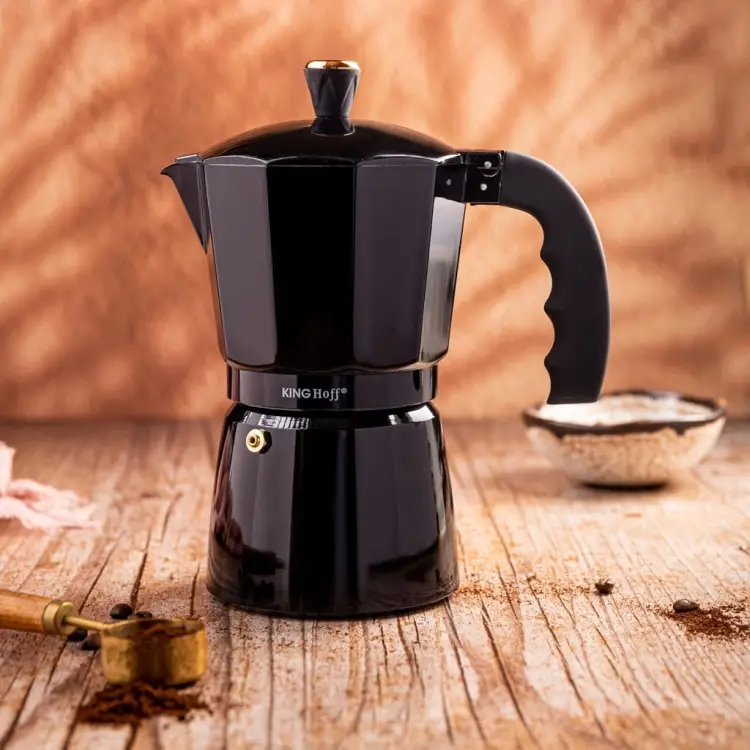 Kawiarka Zaparzacz KINGHoff KH-1884 9 filiżanek Do indukcji Espresso 450 ml