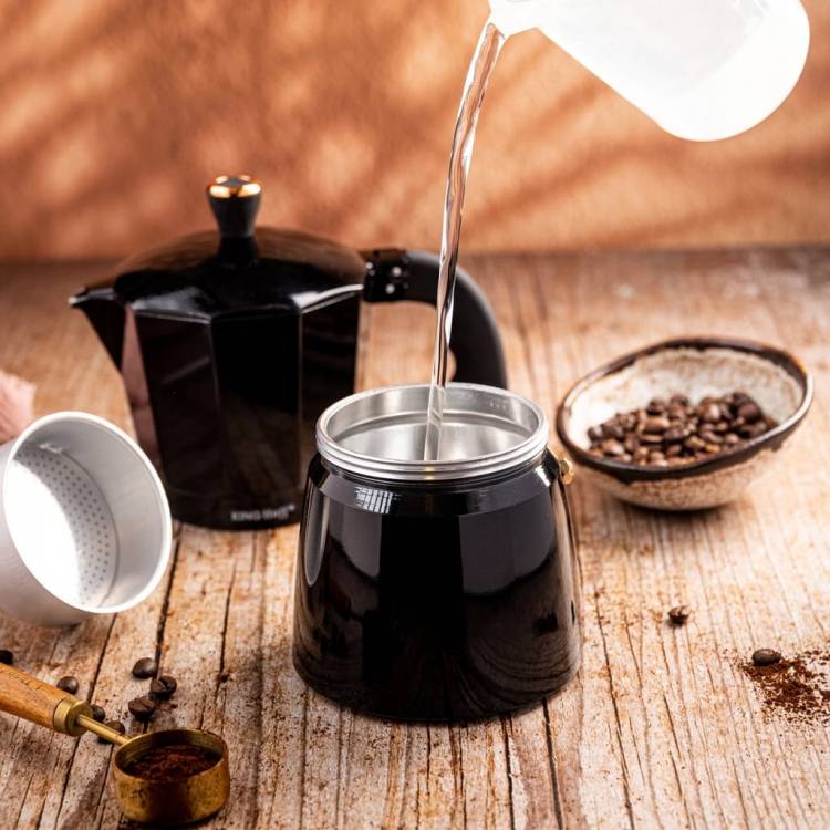 Kawiarka Zaparzacz KINGHoff KH-1884 9 filiżanek Do indukcji Espresso 450 ml