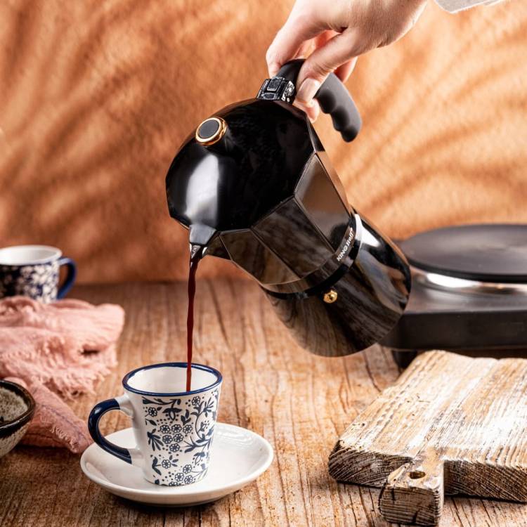 Kawiarka Zaparzacz KINGHoff KH-1884 9 filiżanek Do indukcji Espresso 450 ml