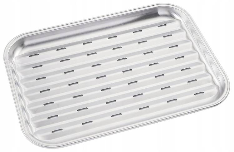 Taca do Grillowania ze Stali Nierdzewnej 34,2x24,5 cm Grill KINGHoff 1916