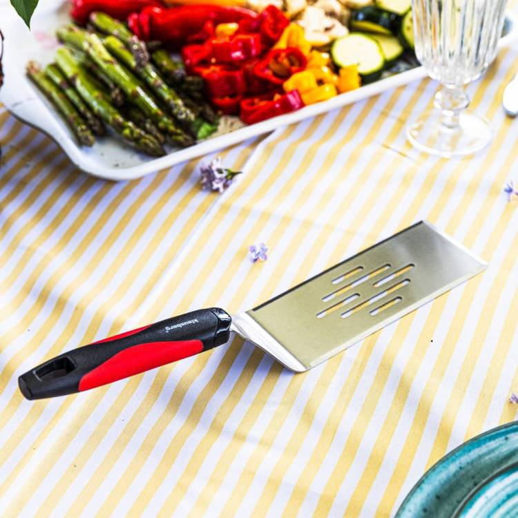 KLAUSBERG KB-7897 Łopatka grillowa 36 cm stal nierdzewna BBQ Do Grila Duża