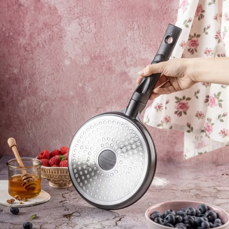 Patelnia do naleśników 18 cm KLAUSBERG indukcja powłoka non-stick SŁONIK