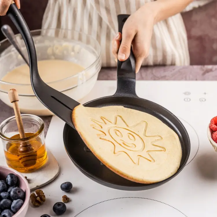 Patelnia naleśnikowa Klausberg Ø18 cm – słoneczko, non-stick, indukcja Gaz