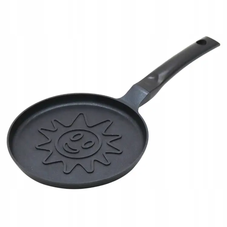 Patelnia naleśnikowa Klausberg Ø18 cm – słoneczko, non-stick, indukcja Gaz