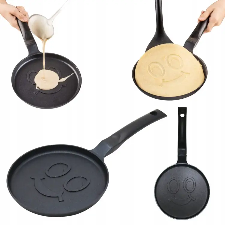 Klausberg KB-7971 – patelnia naleśnikowa Ø18 cm UŚMIECH, non-stick indukcja