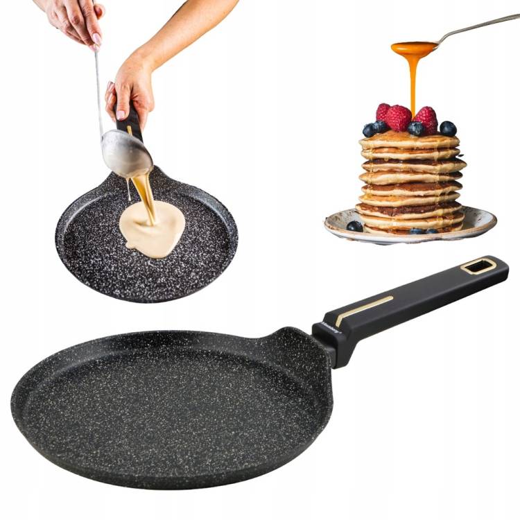 Patelnia do naleśników Klausberg KB7964 24 cm Gaz indukcja nieprzywierająca