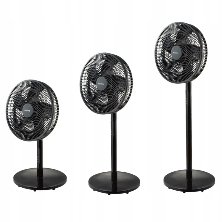 Wentylator Podłogowy stojący KLAUSBERG KB9041 z PILOTEM 40 cm LED 50W Timer