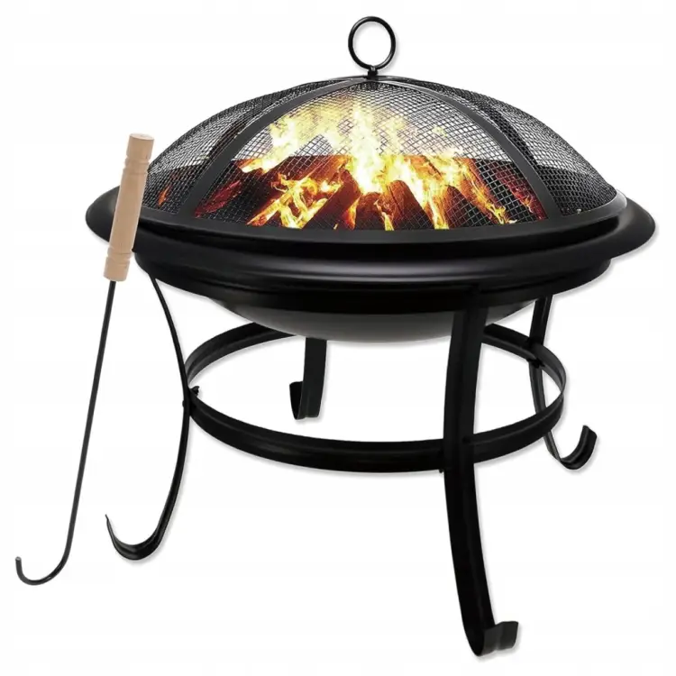 Palenisko ogrodowe Pogrzebacz grill ognisko 54,5cm SOLIDNE Stalowe KINGHoff