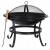Palenisko ogrodowe Pogrzebacz grill ognisko 54,5cm SOLIDNE Stalowe KINGHoff