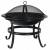 Palenisko ogrodowe Pogrzebacz grill ognisko 54,5cm SOLIDNE Stalowe KINGHoff