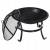 Palenisko ogrodowe Pogrzebacz grill ognisko 54,5cm SOLIDNE Stalowe KINGHoff
