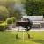 Grill węglowy ogrodowy KINGHOFF KH-2033 z Pokrywą 41 cm na Kółkach Ruszt