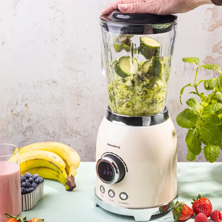 Blender kielichowy 1,5L 600W LED Smoothie Mikser Kruszy Lód KLAUSBERG