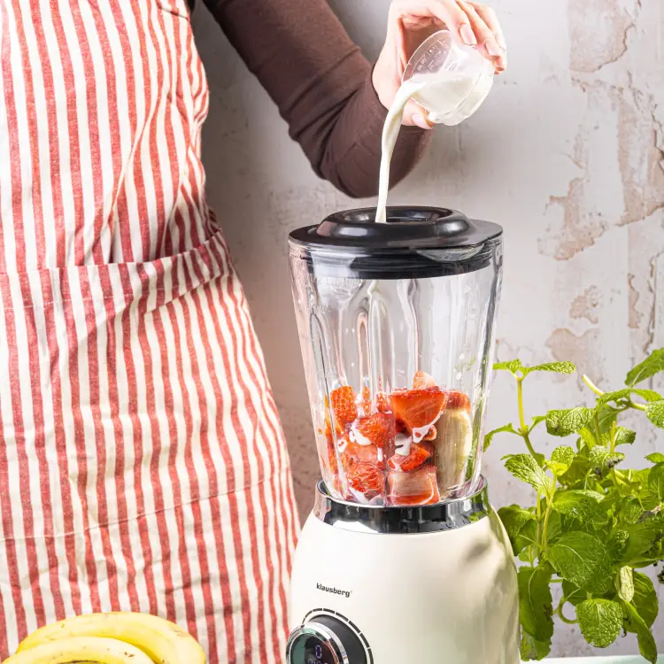 Blender kielichowy 1,5L 600W LED Smoothie Mikser Kruszy Lód KLAUSBERG