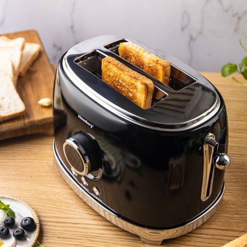 Toster na 2 kromki KLAUSBERG KB-9025 LED 850W rozmrażanie Opiekacz Tosty