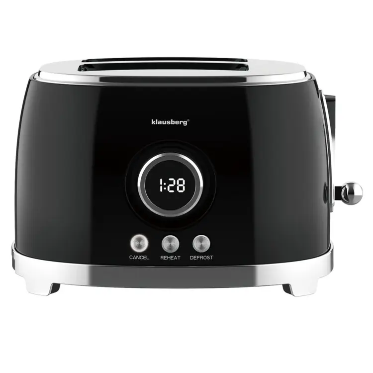 Toster na 2 kromki KLAUSBERG KB-9025 LED 850W rozmrażanie Opiekacz Tosty