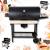 Duży Grill ogrodowy węglowy KLAUSBERG KB-9033 + pokrywa + półki + Popielnik