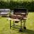 Duży Grill ogrodowy węglowy KLAUSBERG KB-9033 + pokrywa + półki + Popielnik