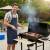 Duży Grill ogrodowy węglowy KLAUSBERG KB-9033 + pokrywa + półki + Popielnik