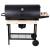 Duży Grill ogrodowy węglowy KLAUSBERG KB-9033 + pokrywa + półki + Popielnik