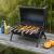 Grill turystyczny węglowy KINGHOFF KH-2032 przenośny BBQ Ogrodowy