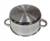 Garnek 0,5L 12 cm KINGHOFF KH-4325 z Pokrywką Indukcja Gaz Stal