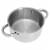 Garnek 1L 14 cm KINGHOFF KH-4326 z Pokrywką Indukcja Gaz Stal