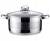 Garnek 2L 18 cm KINGHOFF KH-4328 z Pokrywką Indukcja Gaz Stal