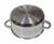 Garnek 3L 20 cm KINGHOFF KH-4329 z Pokrywką Indukcja Gaz Stal