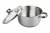 Garnek 4L 22 cm KINGHOFF KH-4330 z Pokrywką Indukcja Gaz Stal