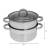 Garnek do Gotowania na Parze 4L 22 cm KLAUSBERG KB-7141 Indukcja Gaz