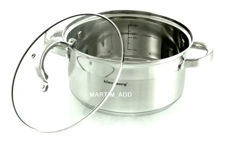 Garnek do Gotowania na Parze 4L 22 cm KLAUSBERG KB-7141 Indukcja Gaz