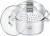 Garnek do Gotowania na Parze 5L 24 cm KLAUSBERG KB-7144 Indukcja Gaz