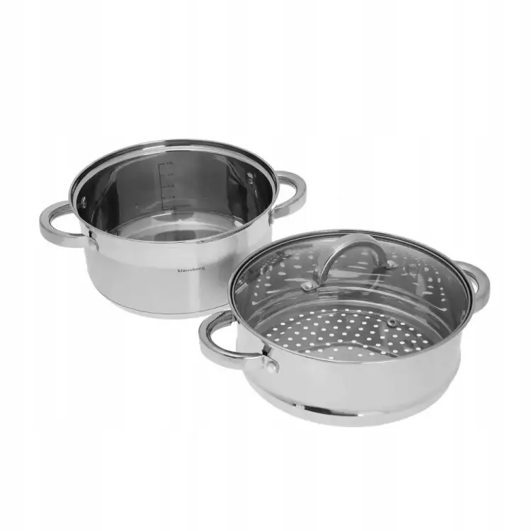 Garnek do Gotowania na Parze 5L 24 cm KLAUSBERG KB-7144 Indukcja Gaz