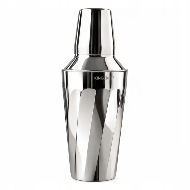 SHAKER BARMAŃSKI DO DRINKÓW KOKTAJLI STALOWY Z SITKIEM KINGHOFF 500ML