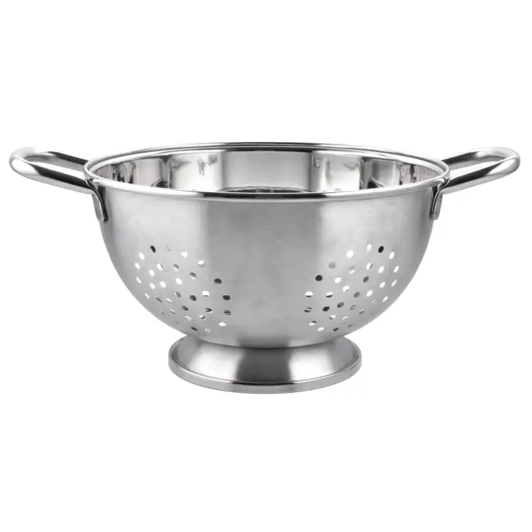 DURSZLAK STALOWY CEDZAK SITKO DO MAKARONU WARZYW 19 CM KINGHOFF KH-2068