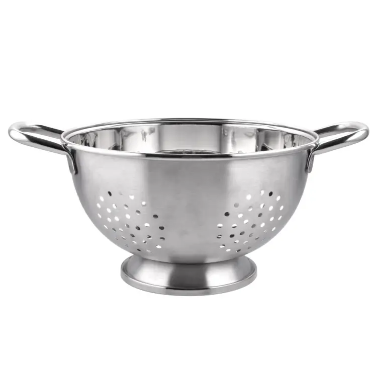 DURSZLAK STALOWY CEDZAK SITKO DO MAKARONU WARZYW 28 CM KINGHOFF KH-2070